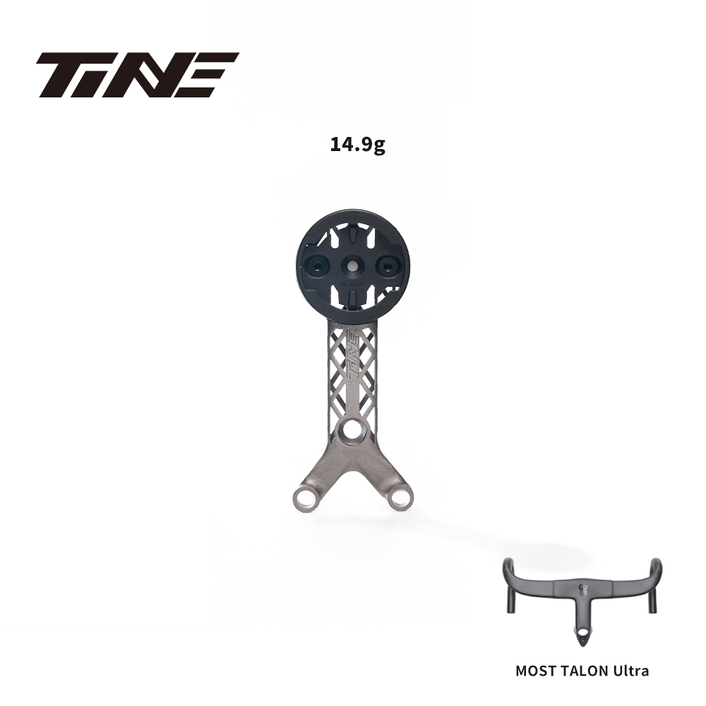 TiNE ultra-light titanium PINARELLO MOSTTALON Ultra bike 3D Print computer mount, fully hollowed-out, high strength，1pcs