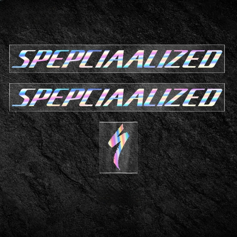 Specialized Allez Sprint Frame Logo Sticker Decal Color Change Kit Waterproof Custom Vinyl