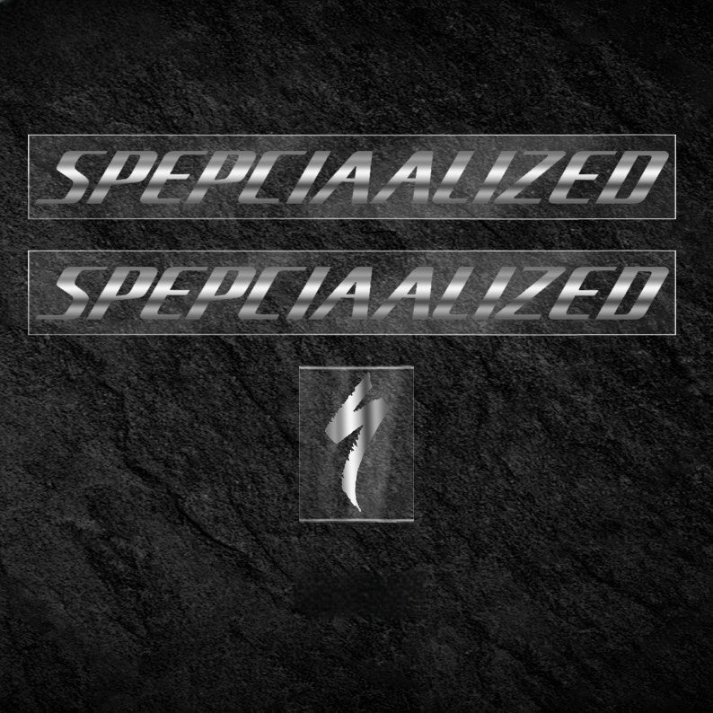 Specialized Allez Sprint Frame Logo Sticker Decal Color Change Kit Waterproof Custom Vinyl