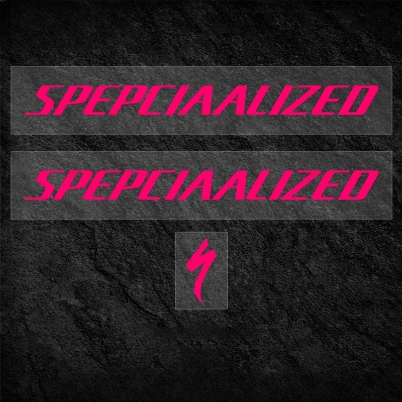 Specialized Allez Sprint Frame Logo Sticker Decal Color Change Kit Waterproof Custom Vinyl