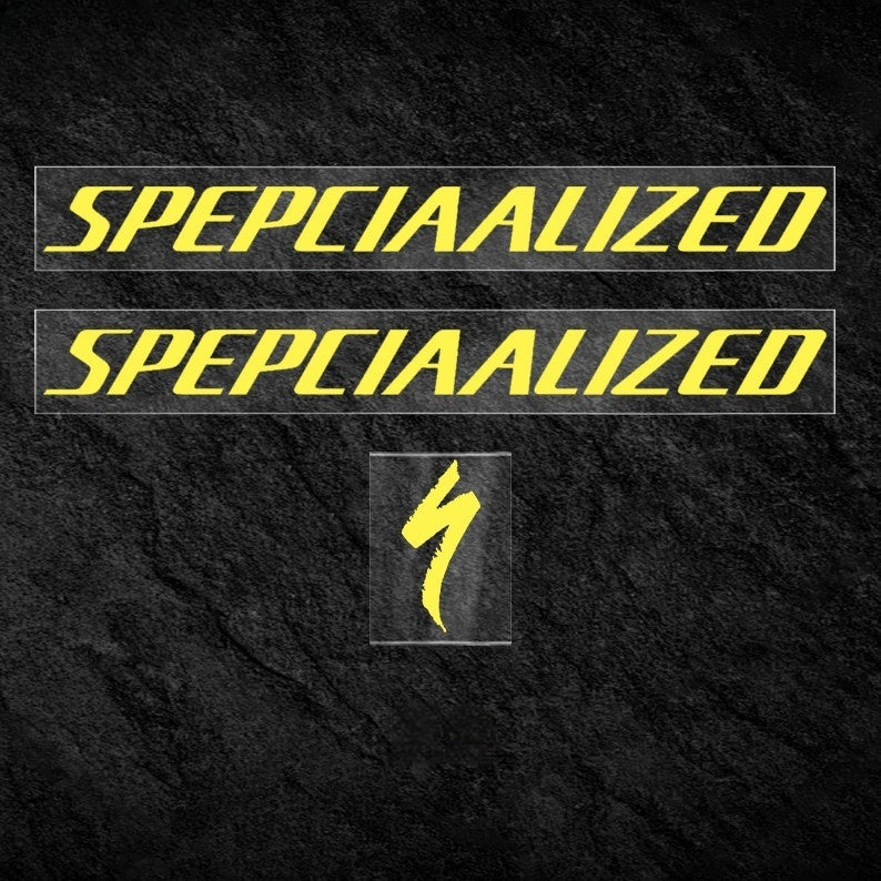 Specialized Allez Sprint Frame Logo Sticker Decal Color Change Kit Waterproof Custom Vinyl