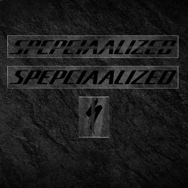 Specialized Allez Sprint Frame Logo Sticker Decal Color Change Kit Waterproof Custom Vinyl