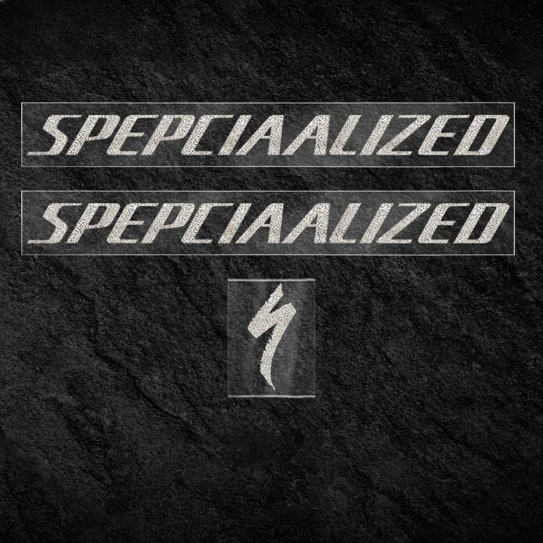 Specialized Allez Sprint Frame Logo Sticker Decal Color Change Kit Waterproof Custom Vinyl