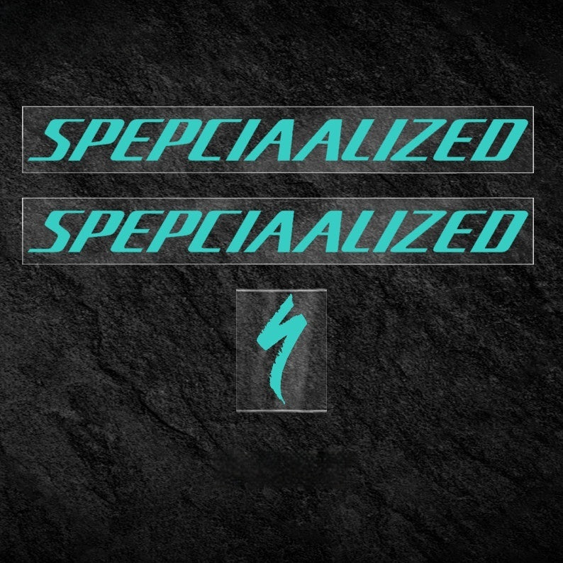 Specialized Allez Sprint Frame Logo Sticker Decal Color Change Kit Waterproof Custom Vinyl
