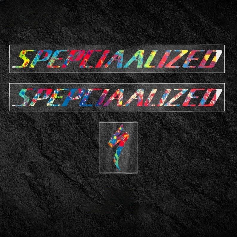 Specialized Allez Sprint Frame Logo Sticker Decal Color Change Kit Waterproof Custom Vinyl