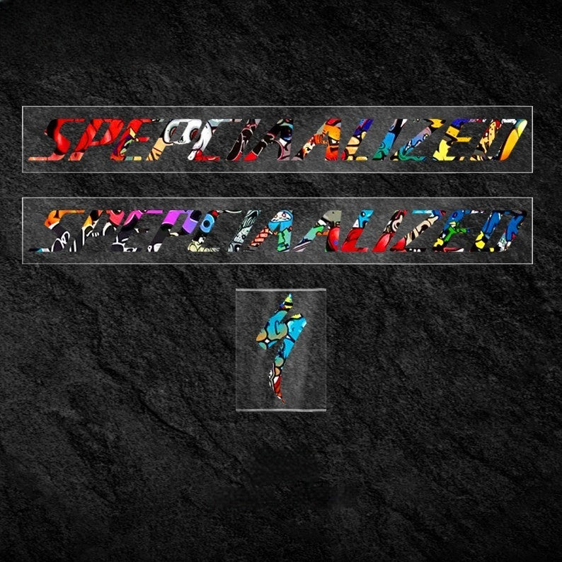 Specialized Allez Sprint Frame Logo Sticker Decal Color Change Kit Waterproof Custom Vinyl