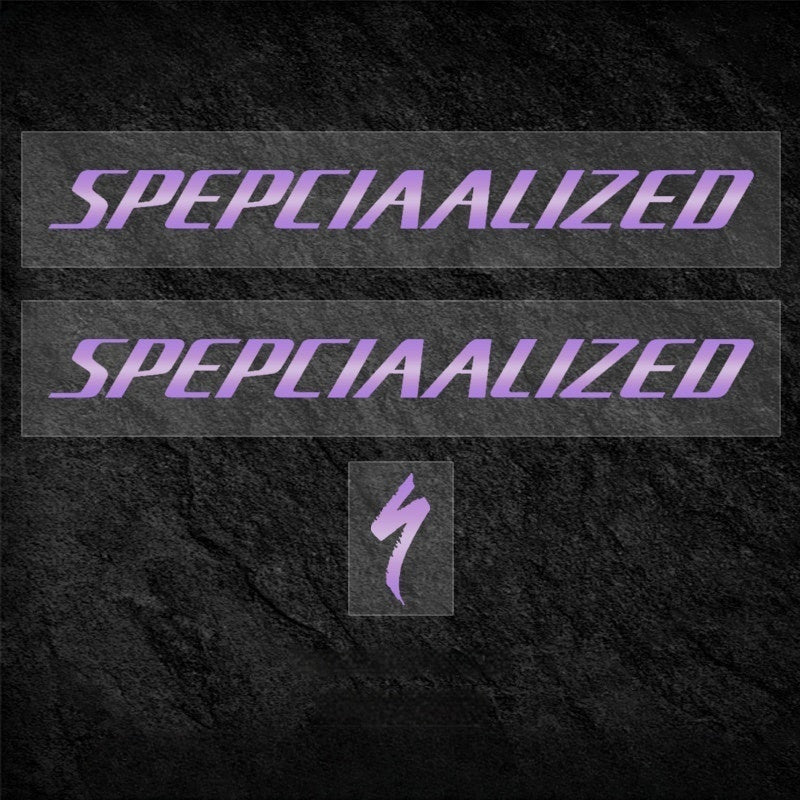 Specialized Allez Sprint Frame Logo Sticker Decal Color Change Kit Waterproof Custom Vinyl