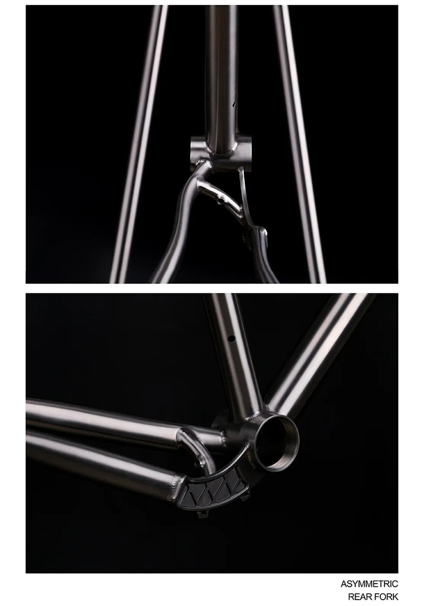 S-PARTS Titanium Alloy Gravel Bike Frame