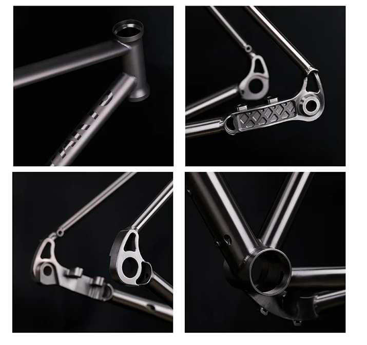 S-PARTS Titanium Alloy Gravel Bike Frame