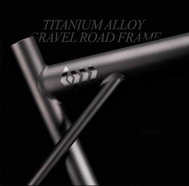 S-PARTS Titanium Alloy Gravel Bike Frame